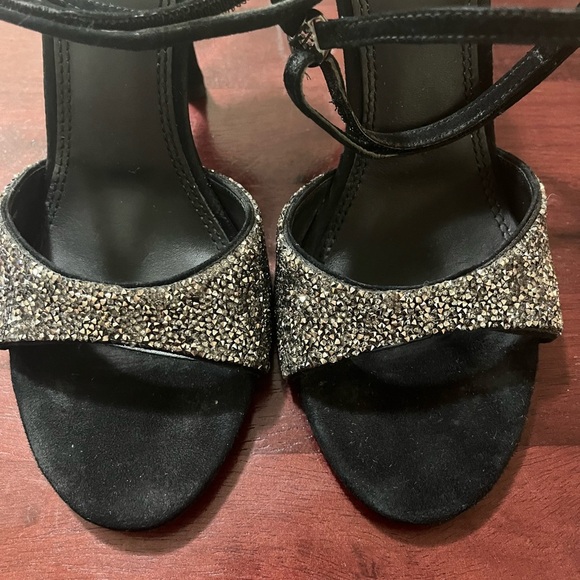 Tory Burch Shoes - Tory Burch Glitter Heel Sandal, SZ 10M